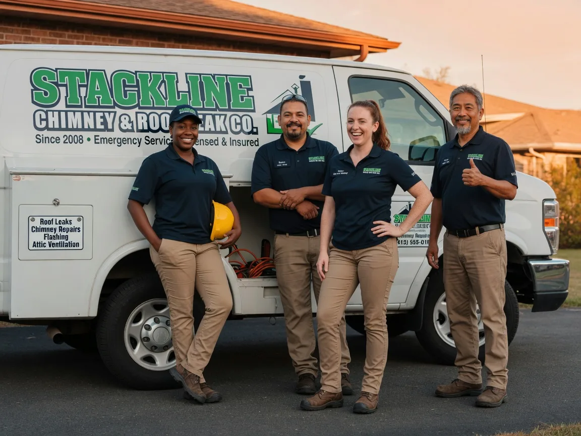 Chimney flashing repair company in Walker, SD